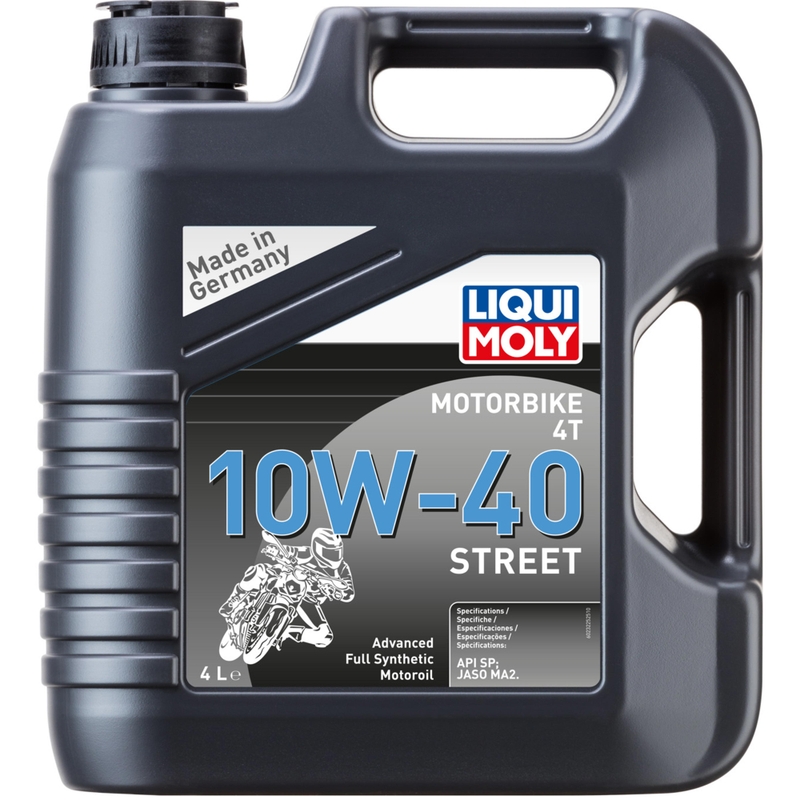 Poolsünteetiline mootoriõli LIQUI MOLY Motorbike 4T 10W40 Street 4 l