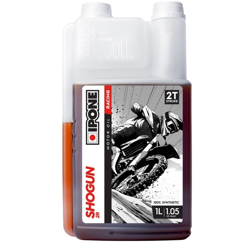 Sünteetiline õli 2T IPONE Shogun 2R segule 1 l
