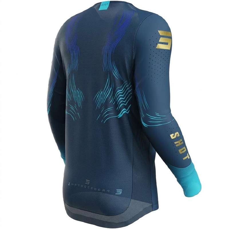 Motokrossi särk Shot Aerolite Volt sinine