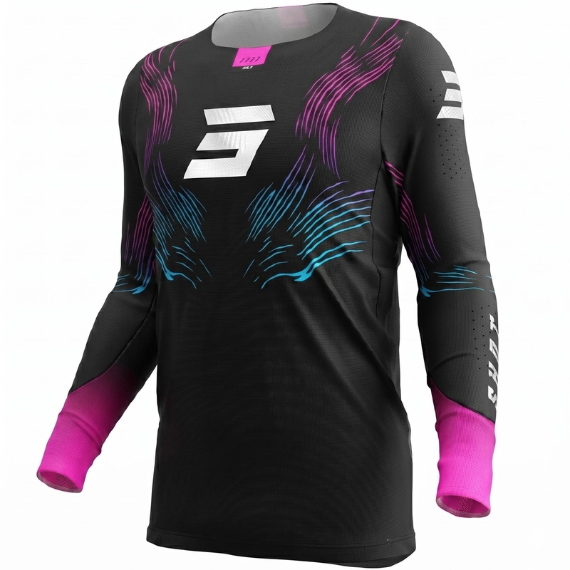 Shot Aerolite Volt Motocross Jersey roosa