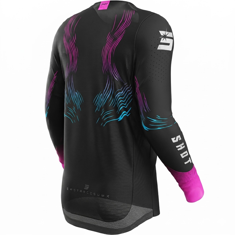 Shot Aerolite Volt Motocross Jersey roosa