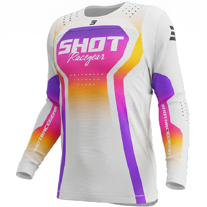 Shot Contact Stream motokrossisärk valge