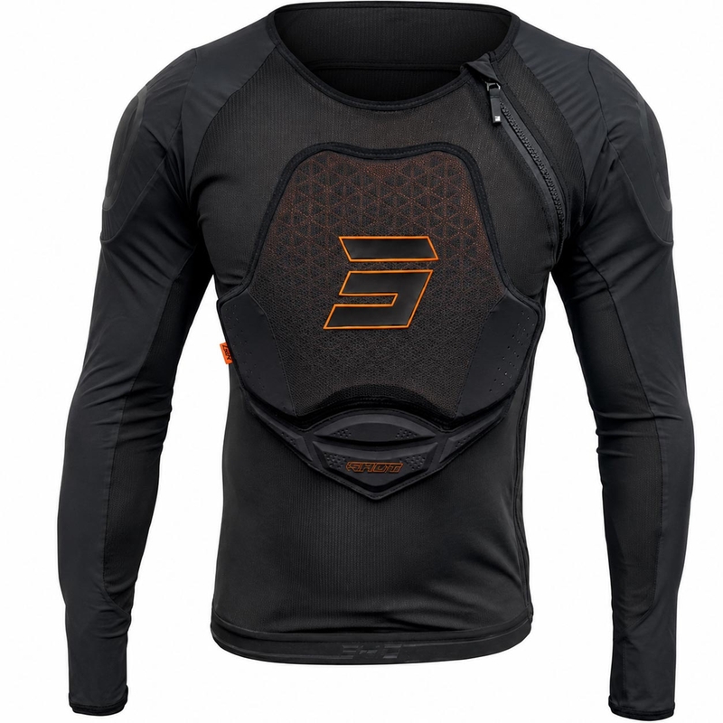 Shot Vest Evo D3O® kehakaitse, must