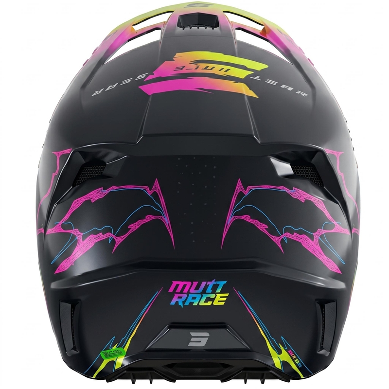 Motokrossi kiiver Shot Speed Rac pärlsinine