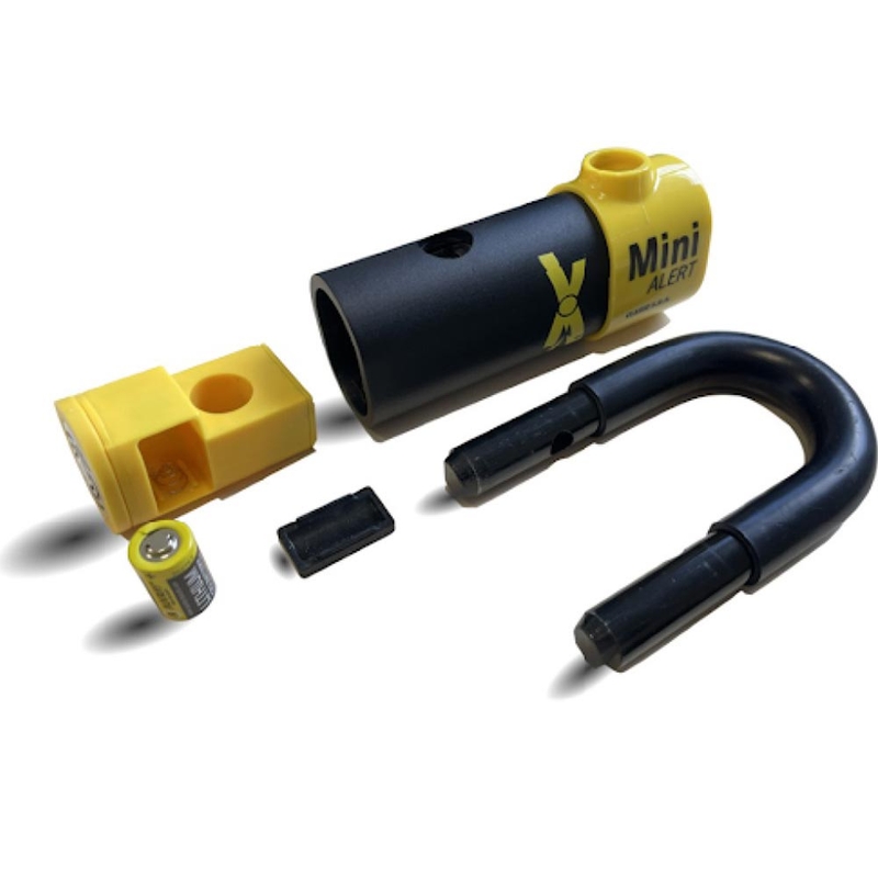 Auvray XTREM Mini Alert piduriketta lukk alarmiga must