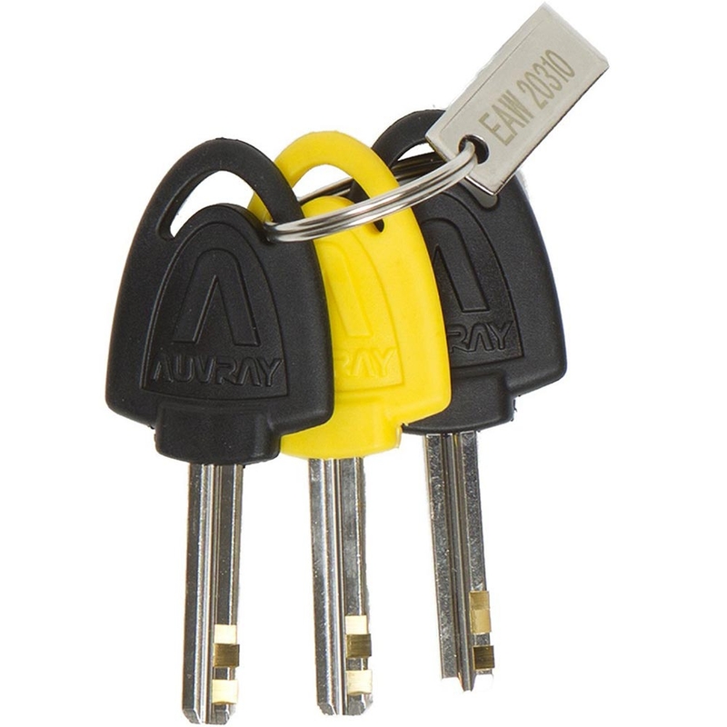 Auvray B-Lock 14 piduriketta lukk alarmi ja musta värvi