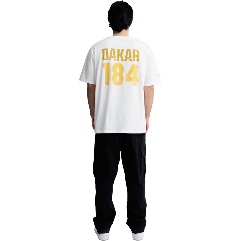Dakari ralli T-särk, valge