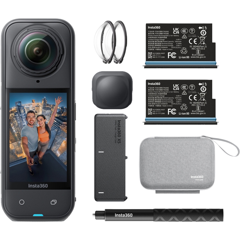 Insta360 X5 Essentials komplekt Action-kaamera must