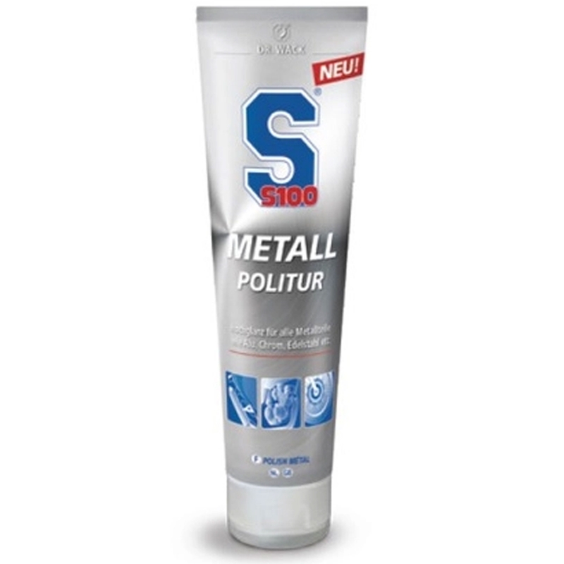 Kroom-, alumiinium- ja metallpindade poleerimine S100 100 ml
