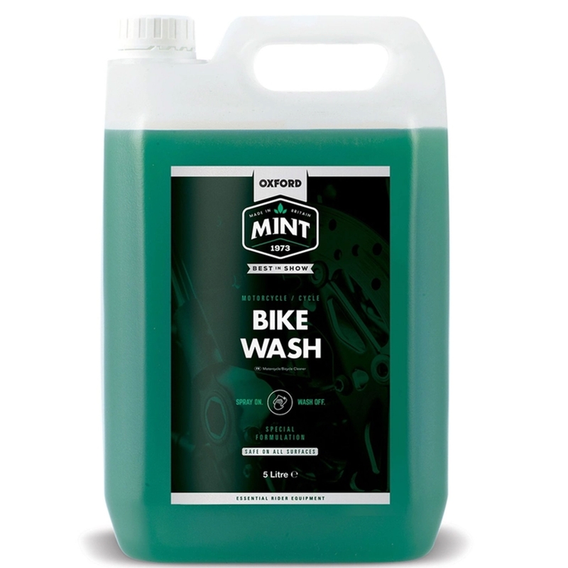 Mootorratta- ja rattapuhasti Oxford MINT 5 l