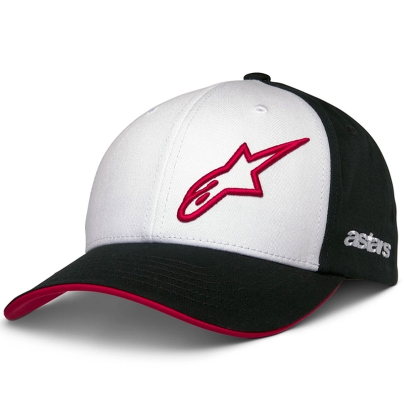 Alpinestars Sessionized Snapback müts valge-must-punane