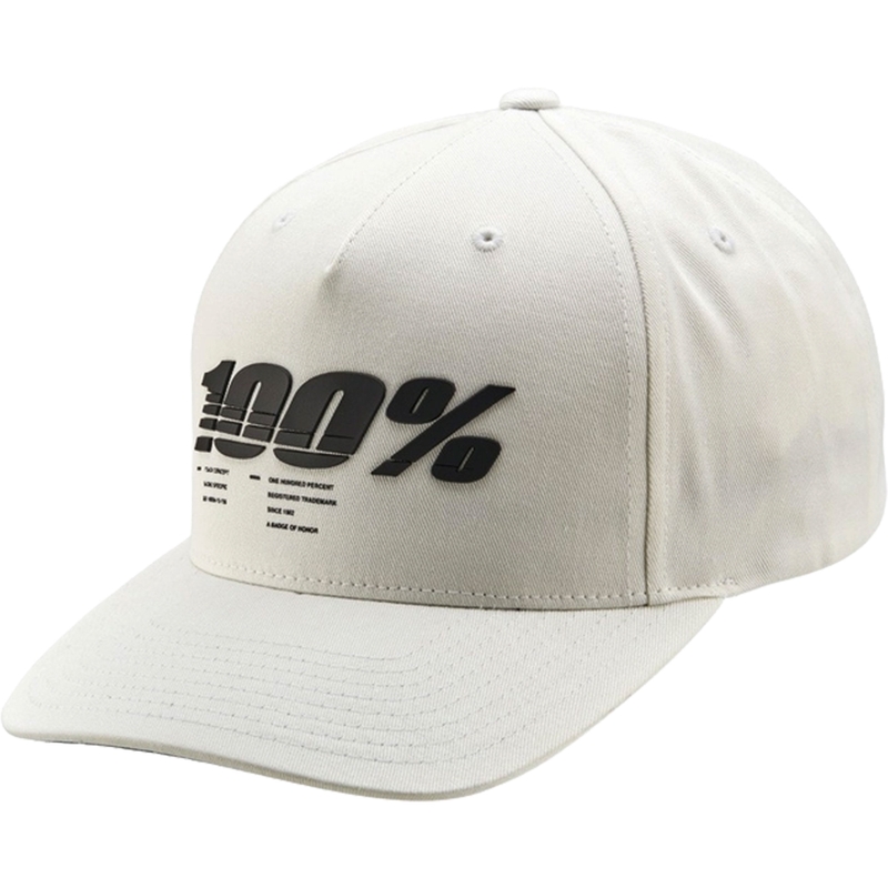 Mütsike 100% Staunch Snapback valge