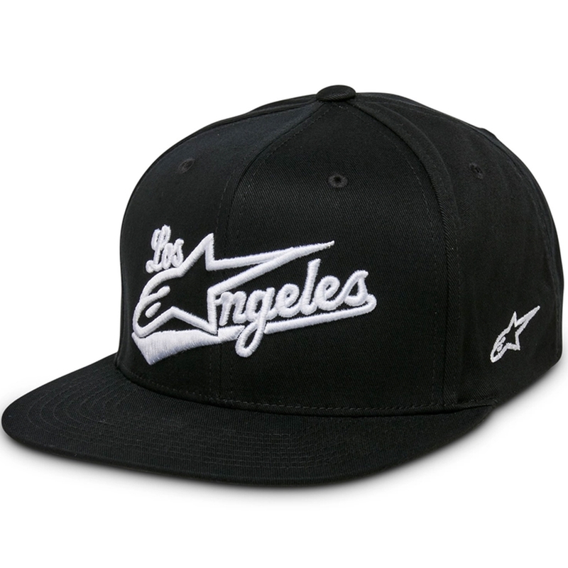 Alpinestars Los Angeles müts must ja valge