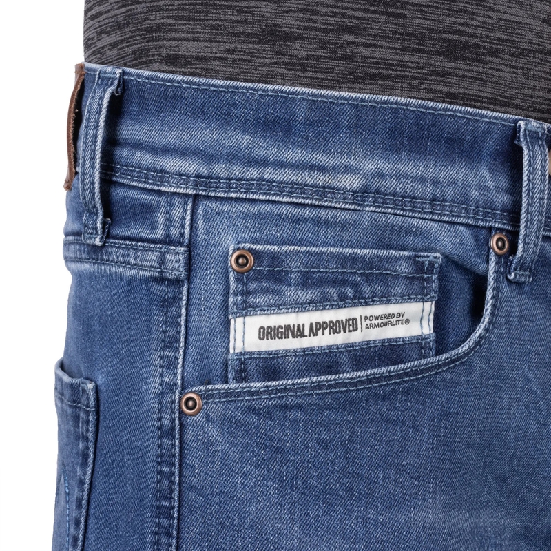Oxford Original Approved Tailor AA mootorratta teksad helesinised