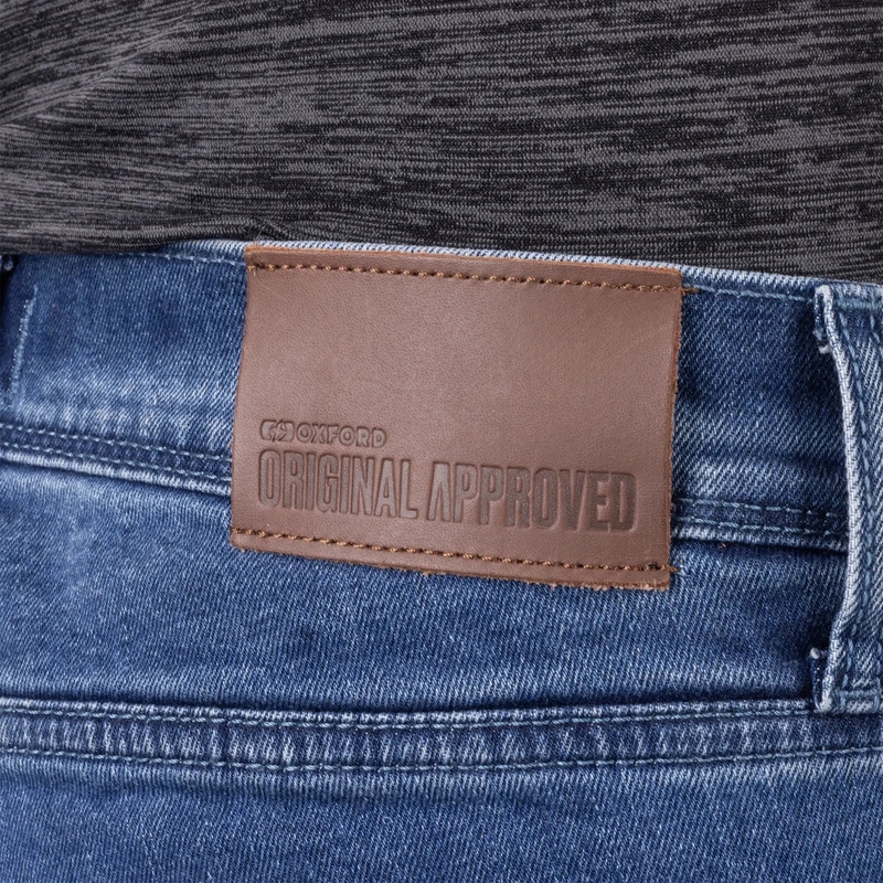 Oxford Original Approved Tailor AA mootorratta teksad helesinised