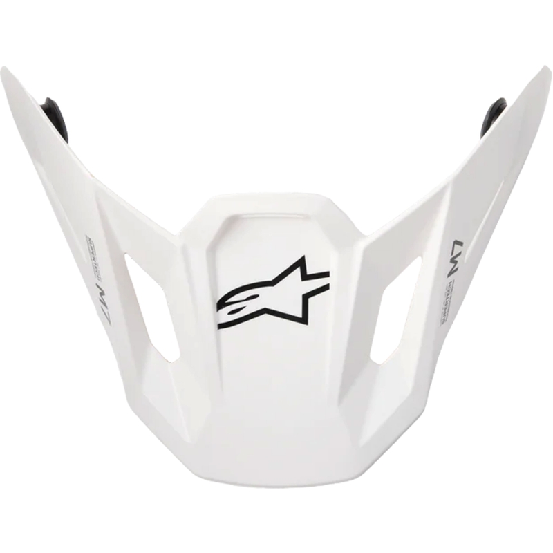 Alpinestars Supertech S-M7 Solid kiivri visiir valge