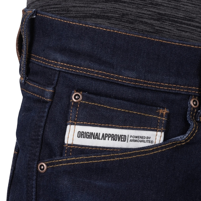 Oxford Marshal AAA Slim Fit mootorratta teksad mustad