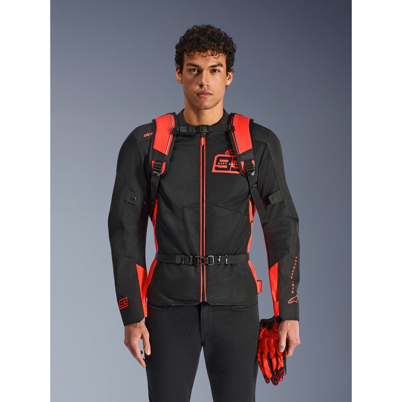 Alpinestars AMP-3 MM93 seljakott punane-punane-must 17 l