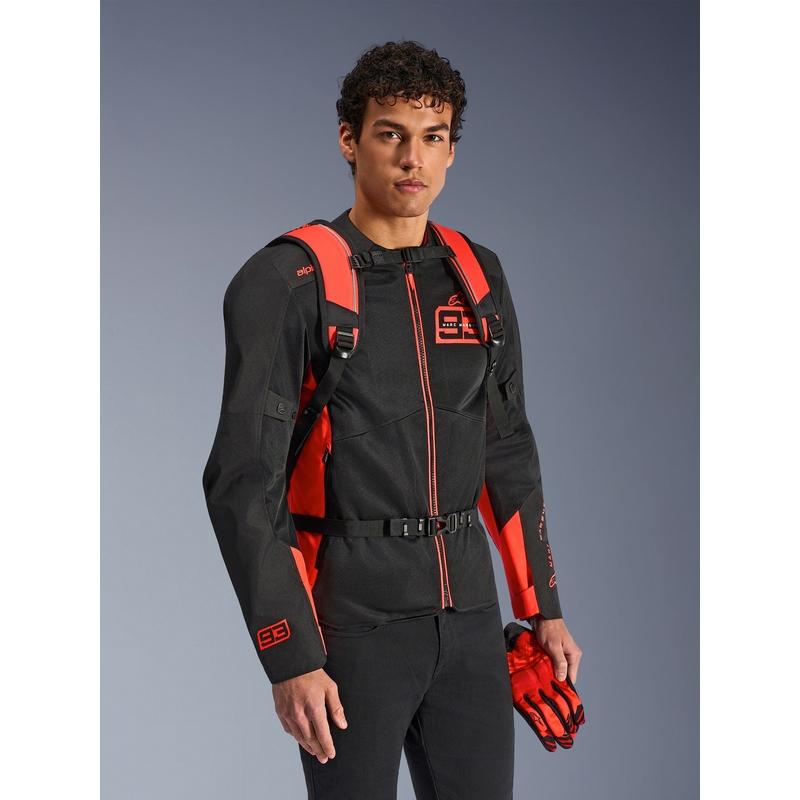Alpinestars AMP-3 MM93 seljakott punane-punane-must 17 l