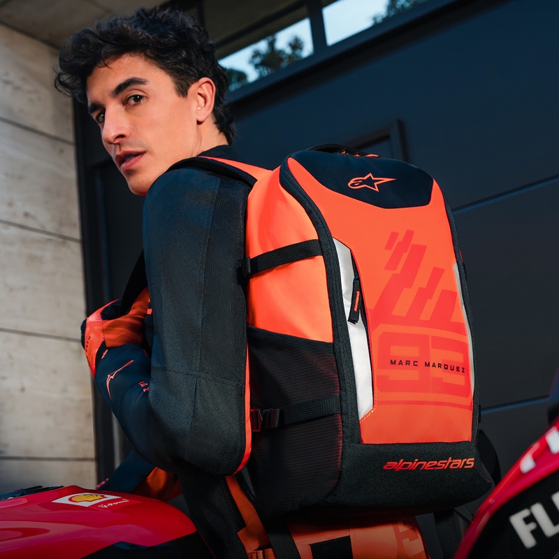 Alpinestars AMP-3 MM93 seljakott punane-punane-must 17 l
