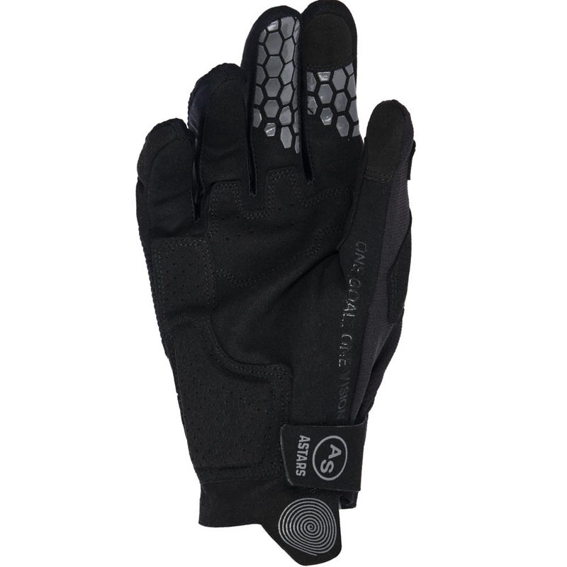 Alpinestars PRO-DURA motokrossi kindad must-punane