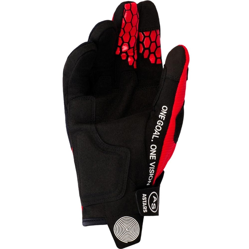 Alpinestars PRO-DURA puna-mustad motokrossi kindad