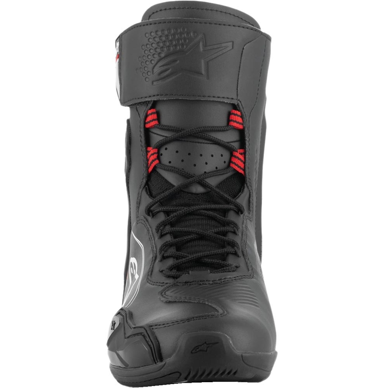 Alpinestars Superfaster mootorrattasaapad must-hall-punane