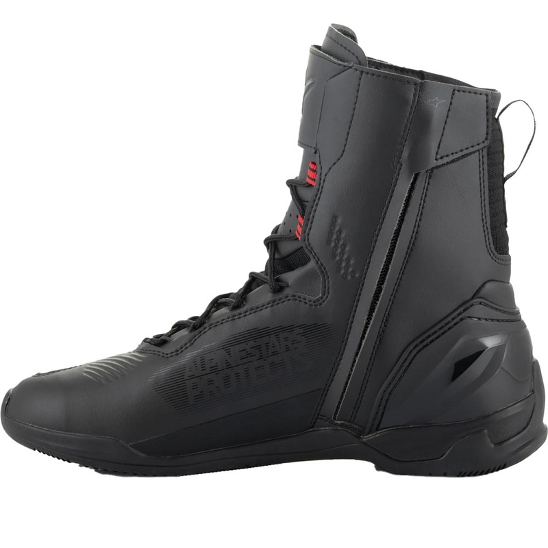 Alpinestars Superfaster mootorrattasaapad must-hall-punane