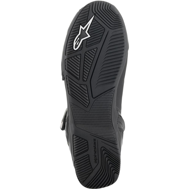 Alpinestars Superfaster mootorrattasaapad must-hall-punane