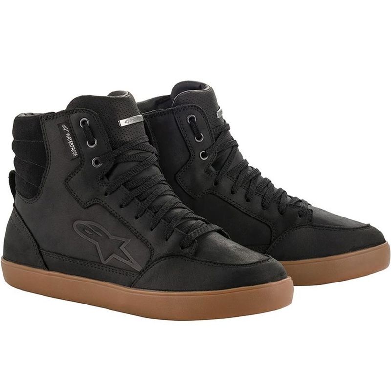 Alpinestars J-6 veekindlad mootorrattasaapad mustad-kumm
