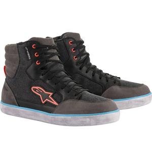 Alpinestars J-6 veekindlad mootorrattasaapad must-antratsiit-helesinine