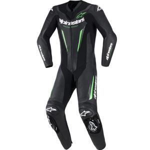 Alpinestars GP FORCE V2 ühes tükis mootorrattaülikond must-roheline