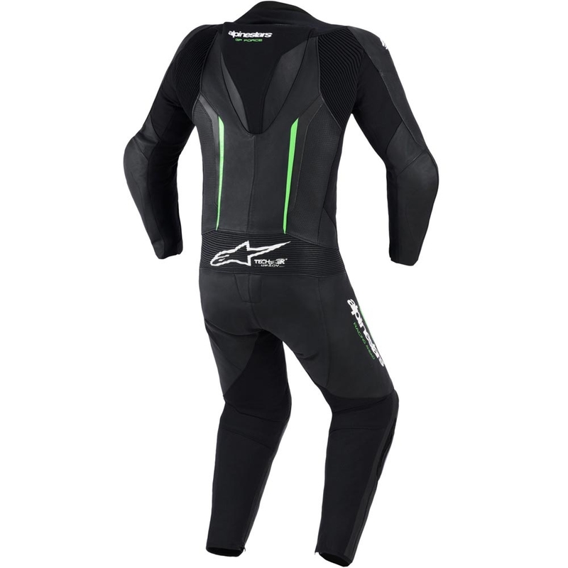 Alpinestars GP FORCE V2 ühes tükis mootorrattaülikond must-roheline