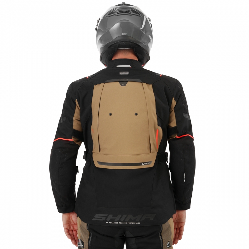 Shima Hero 3.0 mootorratta jope, pruun