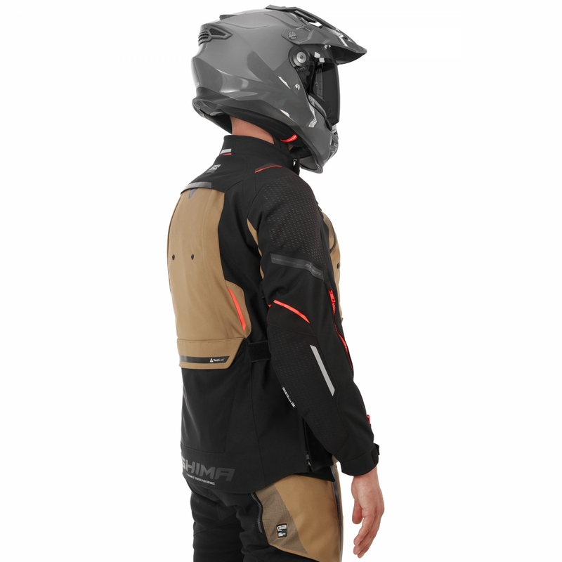 Shima Hero 3.0 mootorratta jope, pruun