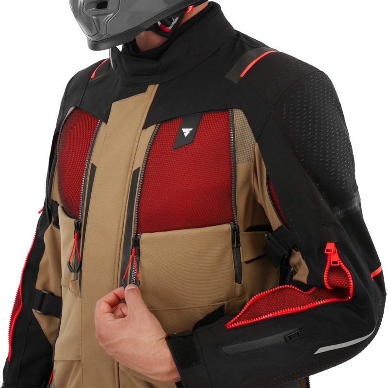 Shima Hero 3.0 mootorratta jope, pruun