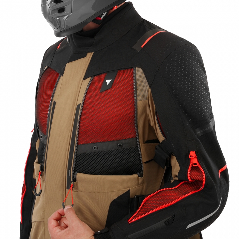 Shima Hero 3.0 mootorratta jope, pruun