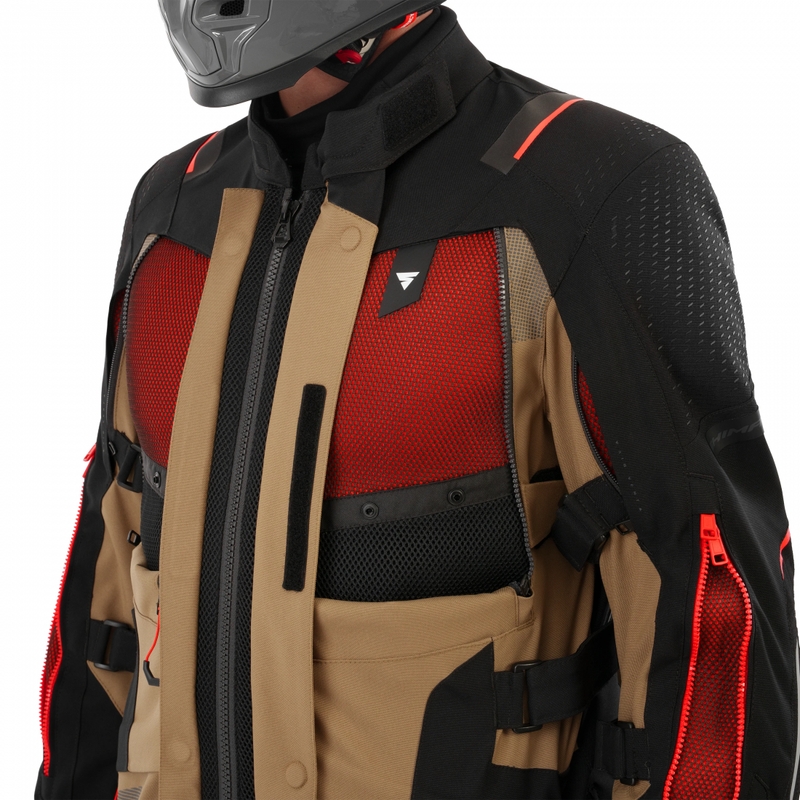Shima Hero 3.0 mootorratta jope, pruun