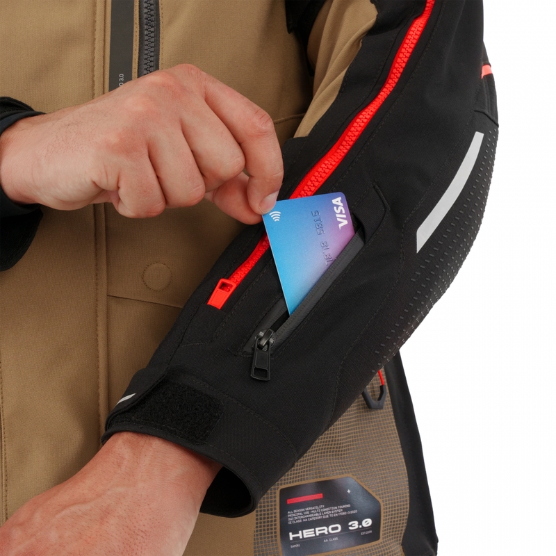 Shima Hero 3.0 mootorratta jope, pruun