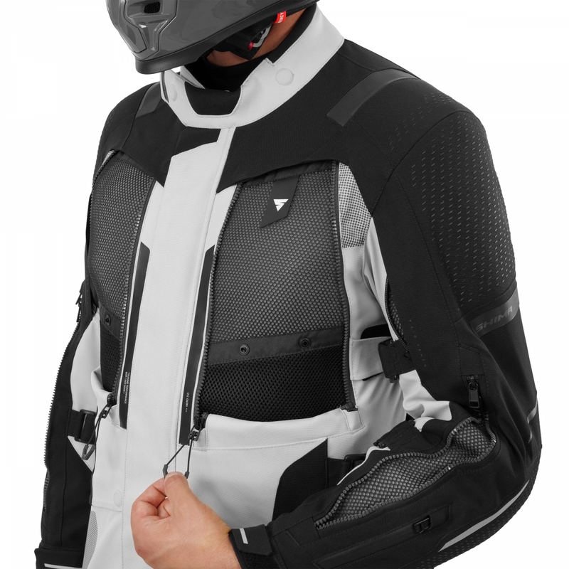 Shima Hero 3.0 mootorratta jope hall-fluorestseeriv kollane