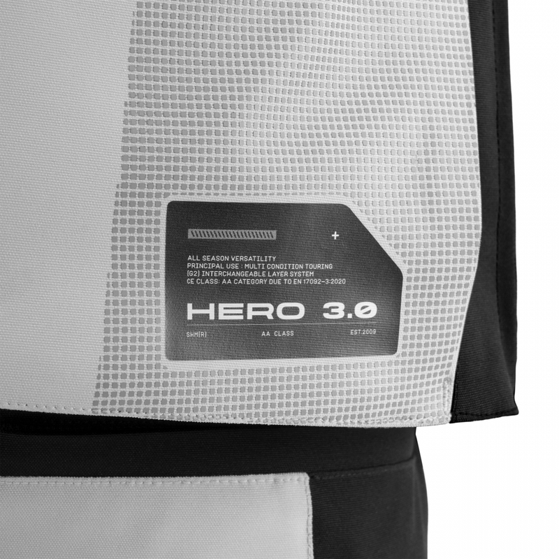 Shima Hero 3.0 mootorratta jope hall-fluorestseeriv kollane