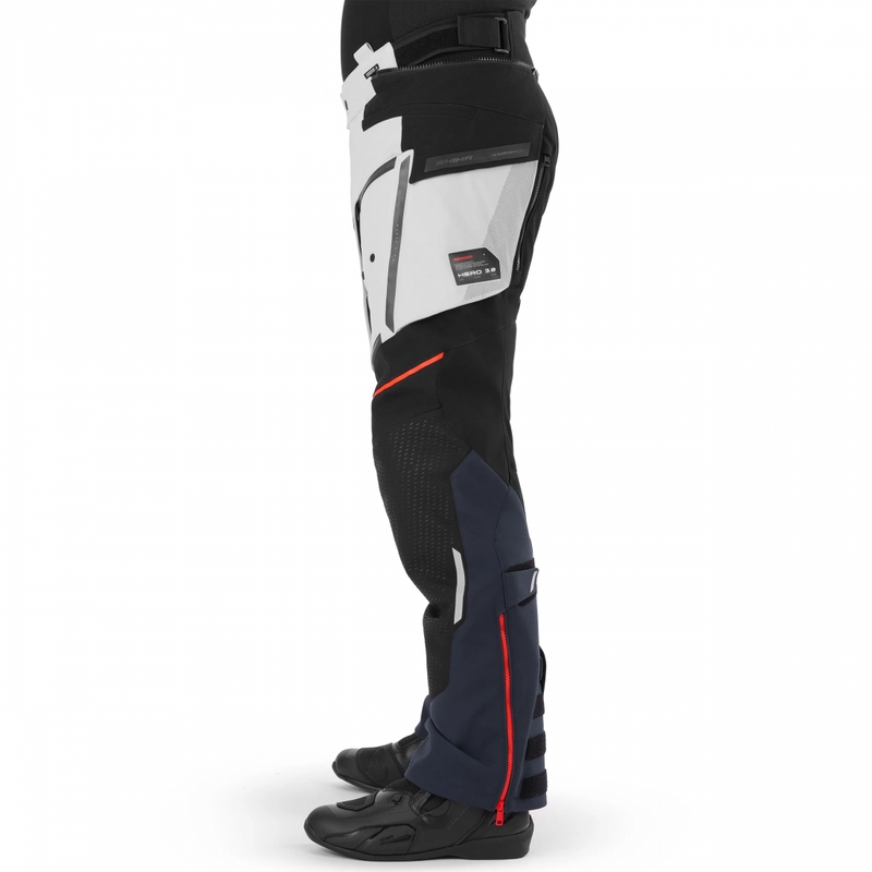 Shima Hero 3.0 mootorrattapüksid hallikas-sinised