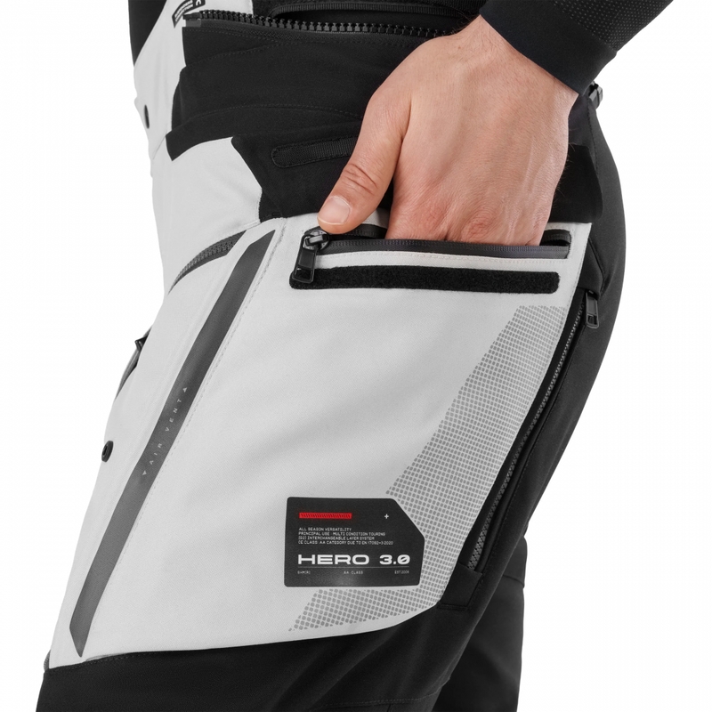 Shima Hero 3.0 mootorrattapüksid hallikas-sinised