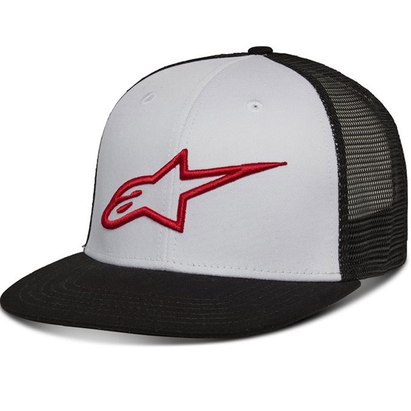 Alpinestars Corp Trucker müts valge-must-punane