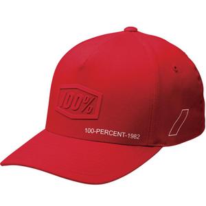 Laste müts 100% Shadow Snapback punane