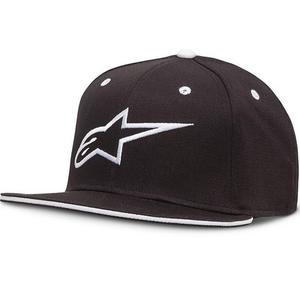 Alpinestars Ageless Flatbill müts must ja valge