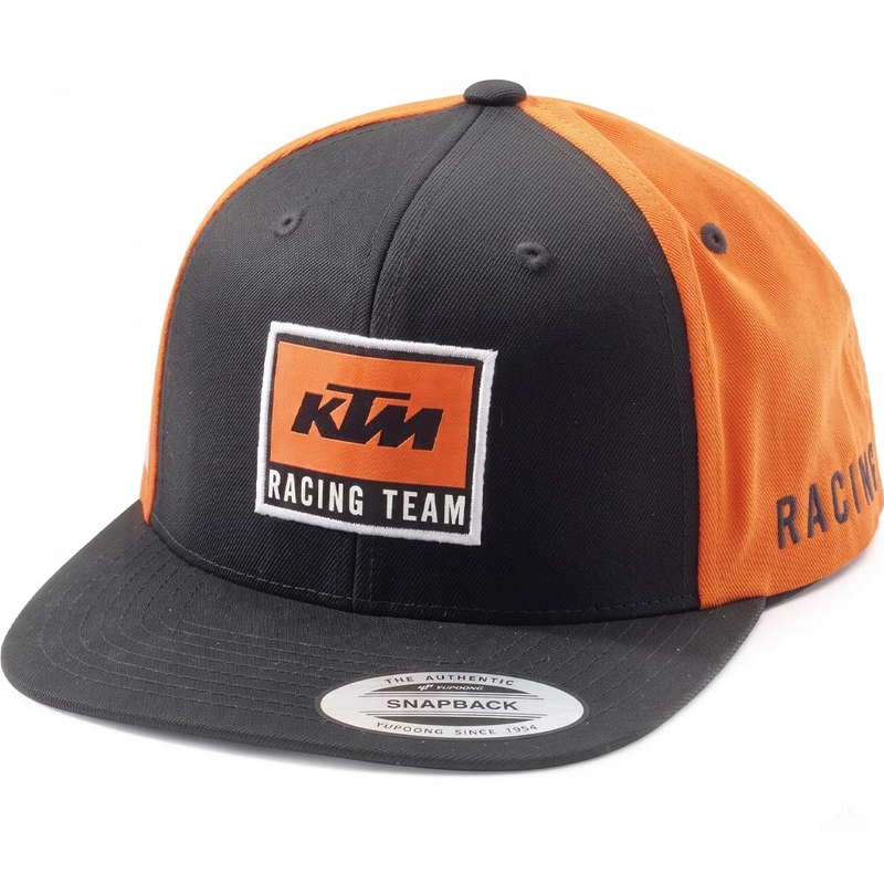 KTM Team Flat Cap OS must-oranž
