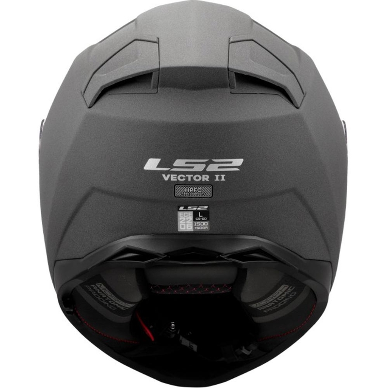 Täismaskiiver mootorrattale LS2 FF811 Vector II, betoonhall
