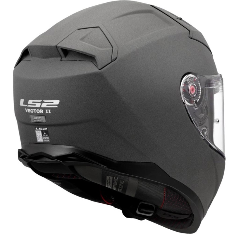 Täismaskiiver mootorrattale LS2 FF811 Vector II, betoonhall