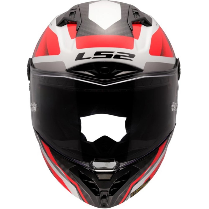 Täismaskiiver mootorrattale LS2 FF805 Thunder C GP Aero Raute valge-punane